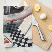 Kandinsky-Zusammensetzung Abstrakt Küchentuch (Viertel Falte)