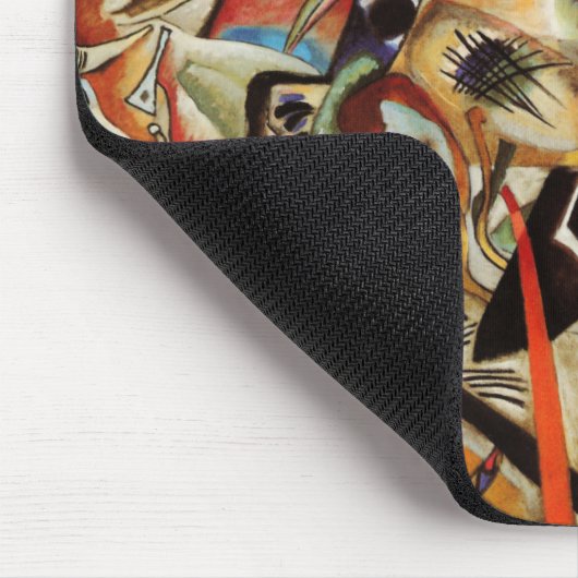 Kandinsky-Zusammensetzung Abstrakt Mousepad (Ecke)