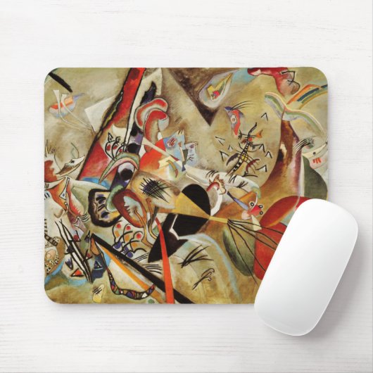 Kandinsky-Zusammensetzung Abstrakt Mousepad (Mit Mouse)