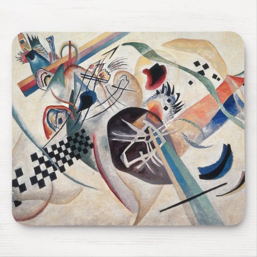 Kandinsky-Zusammensetzung Abstrakt Mousepad (Vorne)