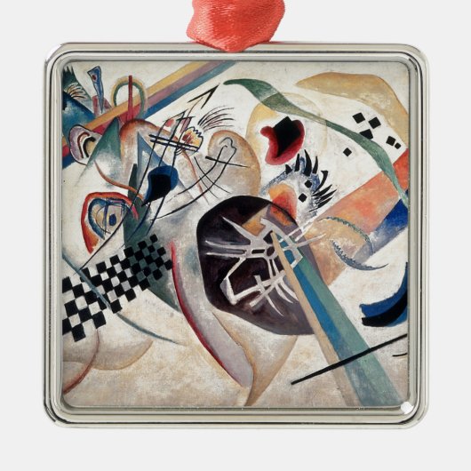 Kandinsky-Zusammensetzung Abstrakt Ornament Aus Metall (Vorne)