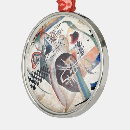 Kandinsky-Zusammensetzung Abstrakt Ornament Aus Metall (Links)