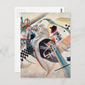 Kandinsky-Zusammensetzung Abstrakt Postkarte (Vorne/Hinten)
