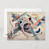 Kandinsky-Zusammensetzung Abstrakt Postkarte (Vorne/Hinten)