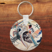 Kandinsky-Zusammensetzung Abstrakt Schlüsselanhänger (Vorderseite)