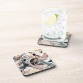 Kandinsky-Zusammensetzung Abstrakt Untersetzer (Rechte Seite)