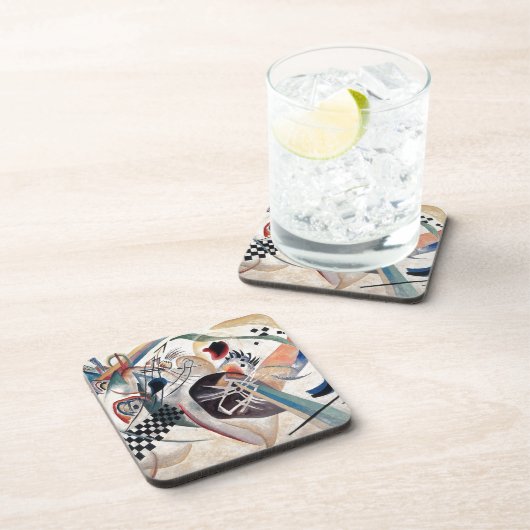 Kandinsky-Zusammensetzung Abstrakt Untersetzer (Rechte Seite)