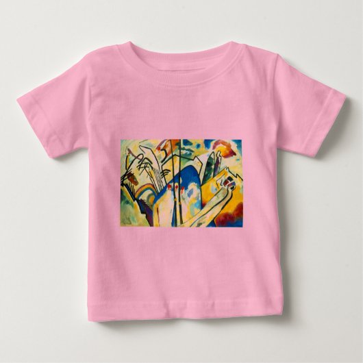 Kandinsky-Zusammensetzung IV Baby T-shirt (Vorderseite)