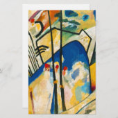 Kandinsky-Zusammensetzung IV Briefpapier (Vorne/Hinten)