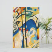 Kandinsky-Zusammensetzung IV Briefpapier (Stehend Vorderseite)