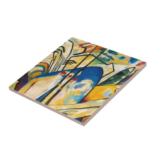 Kandinsky-Zusammensetzung IV Fliese (Seite)