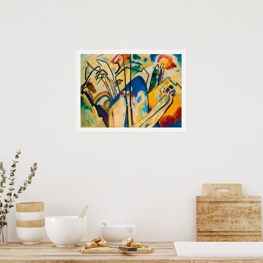 Kandinsky - Zusammensetzung IV Poster (Küche)