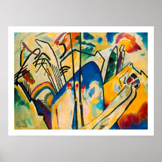 Kandinsky - Zusammensetzung IV Poster (Vorne)