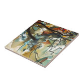 Kandinsky Zusammensetzung V Abstract Painting Fliese (Seite)
