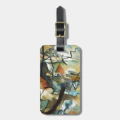 Kandinsky Zusammensetzung V Abstract Painting Gepäckanhänger (Vorderseite vertikal)