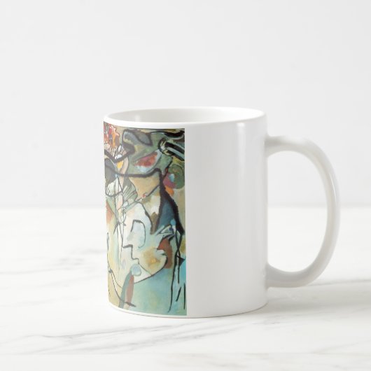 Kandinsky Zusammensetzung V Abstract Painting Kaffeetasse (Rechts)