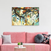 Kandinsky Zusammensetzung V Abstract Painting Leinwanddruck (Insitu (Wohnzimmer))