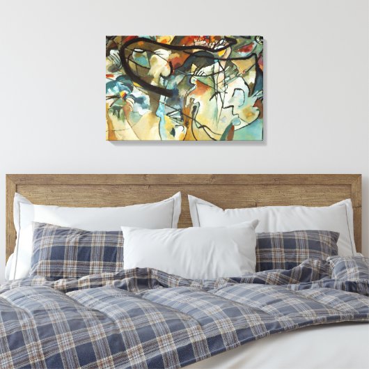Kandinsky Zusammensetzung V Abstract Painting Leinwanddruck (Insitu (Schlafzimmer))