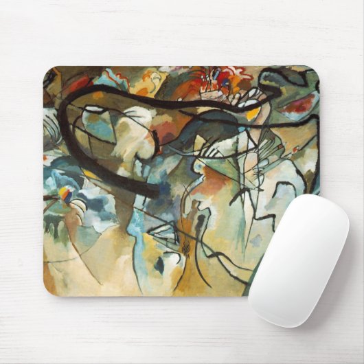 Kandinsky Zusammensetzung V Abstract Painting Mousepad (Mit Mouse)