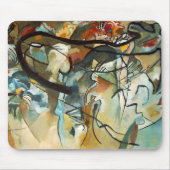 Kandinsky Zusammensetzung V Abstract Painting Mousepad (Vorne)