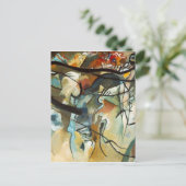 Kandinsky Zusammensetzung V Abstract Painting Postkarte (Stehend Vorderseite)