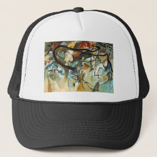 Kandinsky Zusammensetzung V Abstract Painting Truckerkappe
