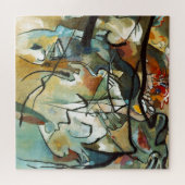 Kandinsky Zusammensetzung V Abstrakte Malerei Puzzle (Horizontal)