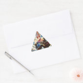 Kandinsky Zusammensetzung VI Abstrakte Malerei Dreieckiger Aufkleber (Umschlag)