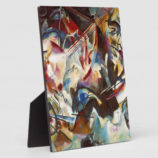 Kandinsky Zusammensetzung VI Abstrakte Malerei Fotoplatte (Seite)