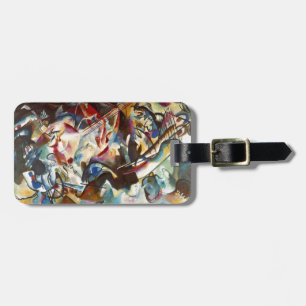 Kandinsky Zusammensetzung VI Abstrakte Malerei Gepäckanhänger