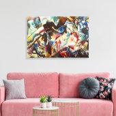Kandinsky Zusammensetzung VI Abstrakte Malerei Leinwanddruck (Insitu (Wohnzimmer))