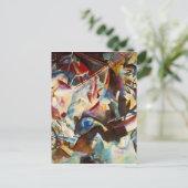 Kandinsky Zusammensetzung VI Abstrakte Malerei Postkarte (Stehend Vorderseite)