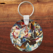 Kandinsky Zusammensetzung VI Abstrakte Malerei Schlüsselanhänger (Vorderseite)