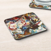 Kandinsky Zusammensetzung VI Abstrakte Malerei Untersetzer (Linke Seite)