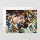 Kandinsky - Zusammensetzung VI Postkarte (Vorne/Hinten)