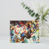 Kandinsky Zusammensetzung VI Postkarte (Stehend Vorderseite)