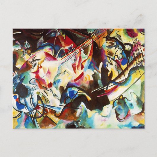 Kandinsky Zusammensetzung VI Postkarte (Vorderseite)