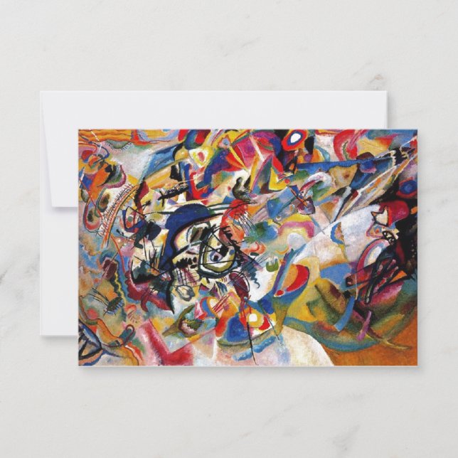 Kandinsky Zusammensetzung VII Abstrakte Malerei (Vorderseite)