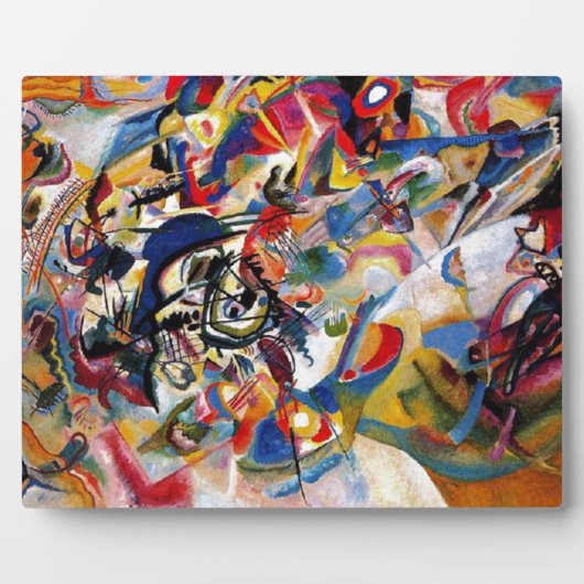 Kandinsky Zusammensetzung VII Abstrakte Malerei Fotoplatte (Vorderseite)