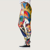 Kandinsky Zusammensetzung VII Abstrakte Malerei Leggings (Links)
