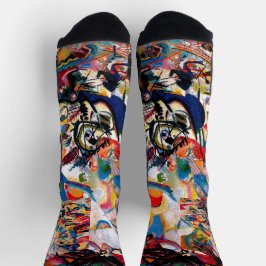 Kandinsky Zusammensetzung VII Abstrakte Malerei Socken