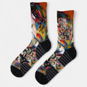 Kandinsky Zusammensetzung VII Abstrakte Malerei Socken (Links)