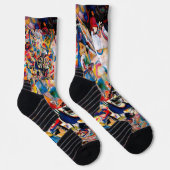 Kandinsky Zusammensetzung VII Abstrakte Malerei Socken (Rechts)