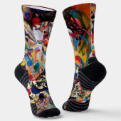Kandinsky Zusammensetzung VII Abstrakte Malerei Socken (Gewinkelt)