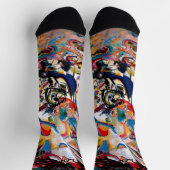 Kandinsky Zusammensetzung VII Abstrakte Malerei Socken (Oben)