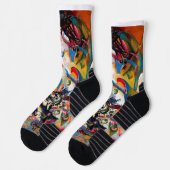 Kandinsky Zusammensetzung VII Abstrakte Malerei Socken (Links)
