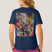 Kandinsky Zusammensetzung VII Abstrakte Malerei T-Shirt (Rückseite)