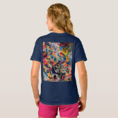 Kandinsky Zusammensetzung VII Abstrakte Malerei T-Shirt (Schwarz voll)
