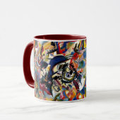 Kandinsky Zusammensetzung VII Abstrakte Malerei Tasse (Vorderseite Links)