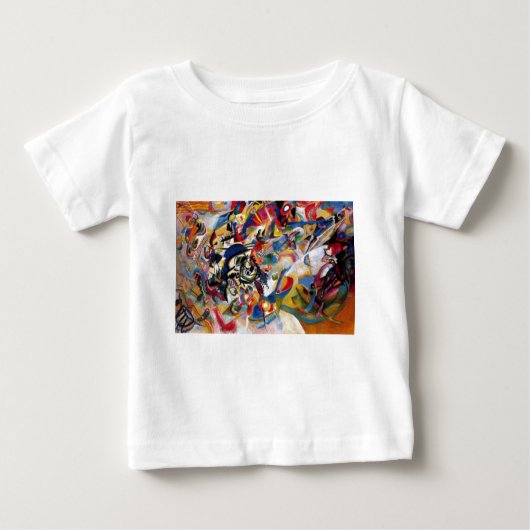 Kandinsky-Zusammensetzung VII Baby T-shirt (Vorderseite)